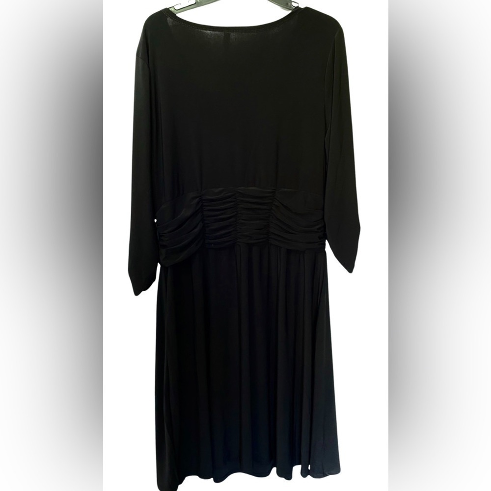 Ny Collection V neck Black Dress - Picture 2 of 2